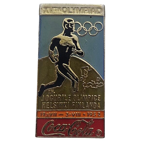 1996 Alanta Olympics Historical Summer Poster Series Pin - Picture 1 of 2